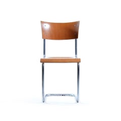 S34 Cantilever Mart Stam Design Chair by Kovona, Czechoslovakia, circa 1960