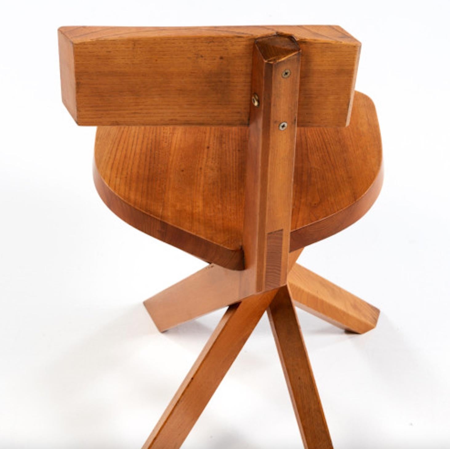 S34A Wood Chair von Pierre Chapo In New Condition In Berlin, DE