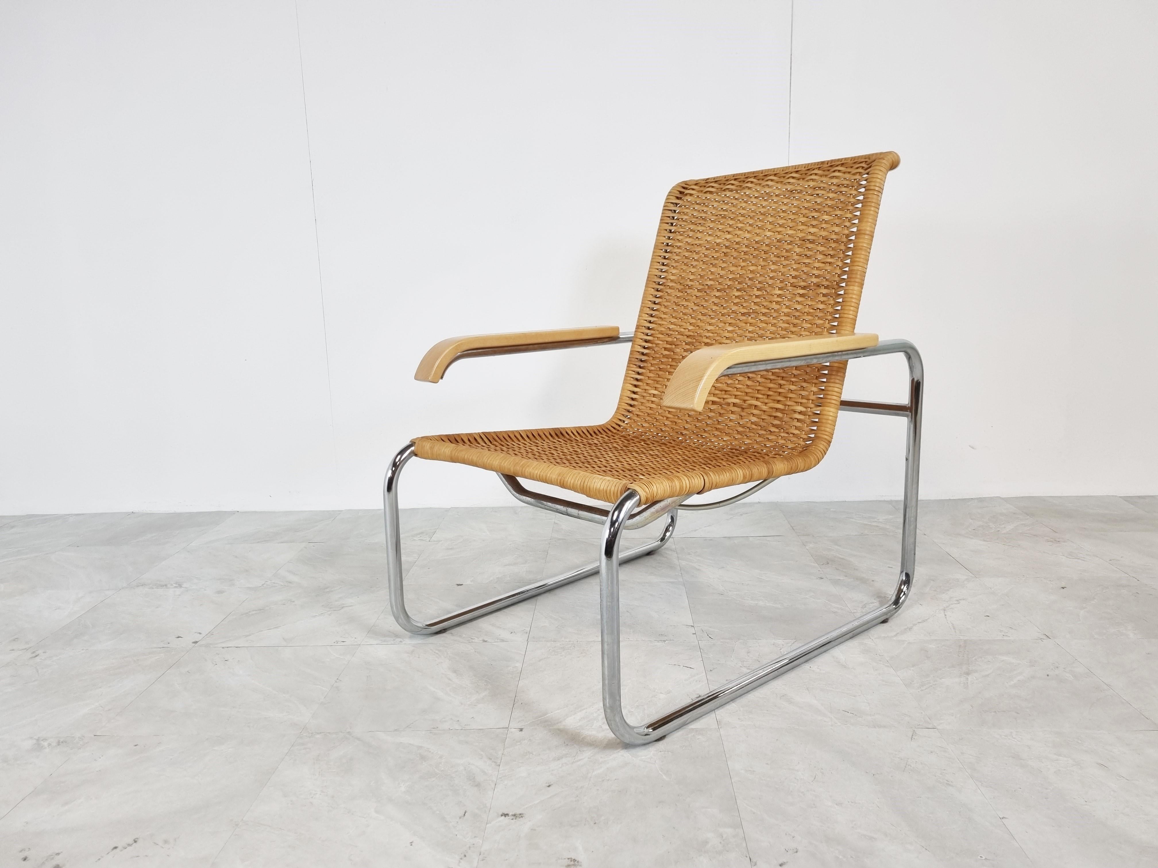 Late 20th Century S35 Armchair by Marcel Breuer for Thonet, 1970s