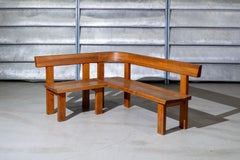 Panchina S35F&L di Pierre Chapo, Francia, anni '70 circa