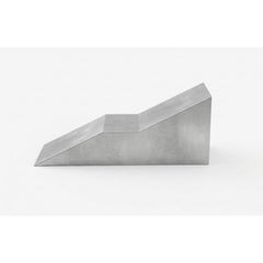 S4 Chaise Longue in Brushed Aluminium by Giotto Pagani