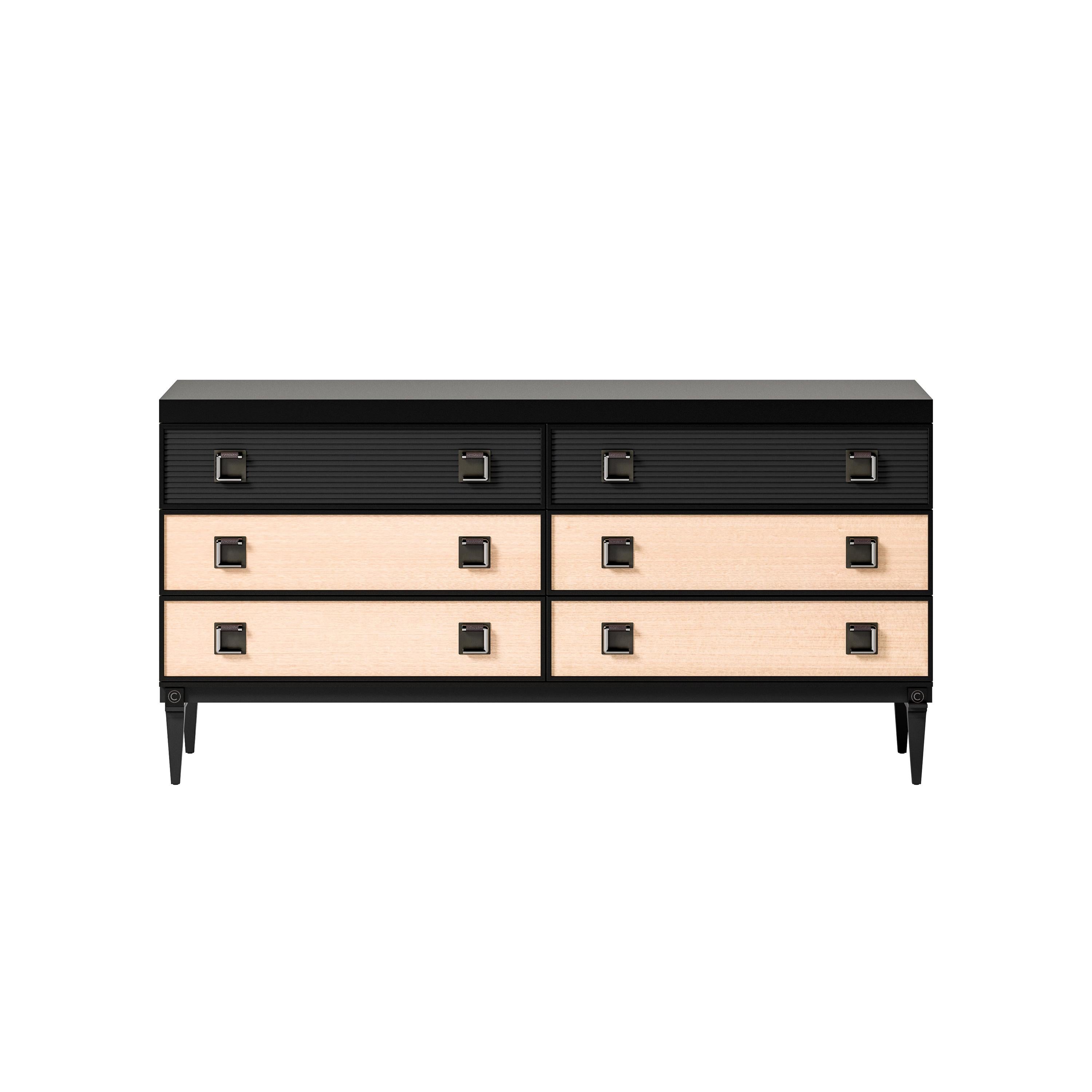 S511 Sesto Senso Low Chest of Drawers For Sale