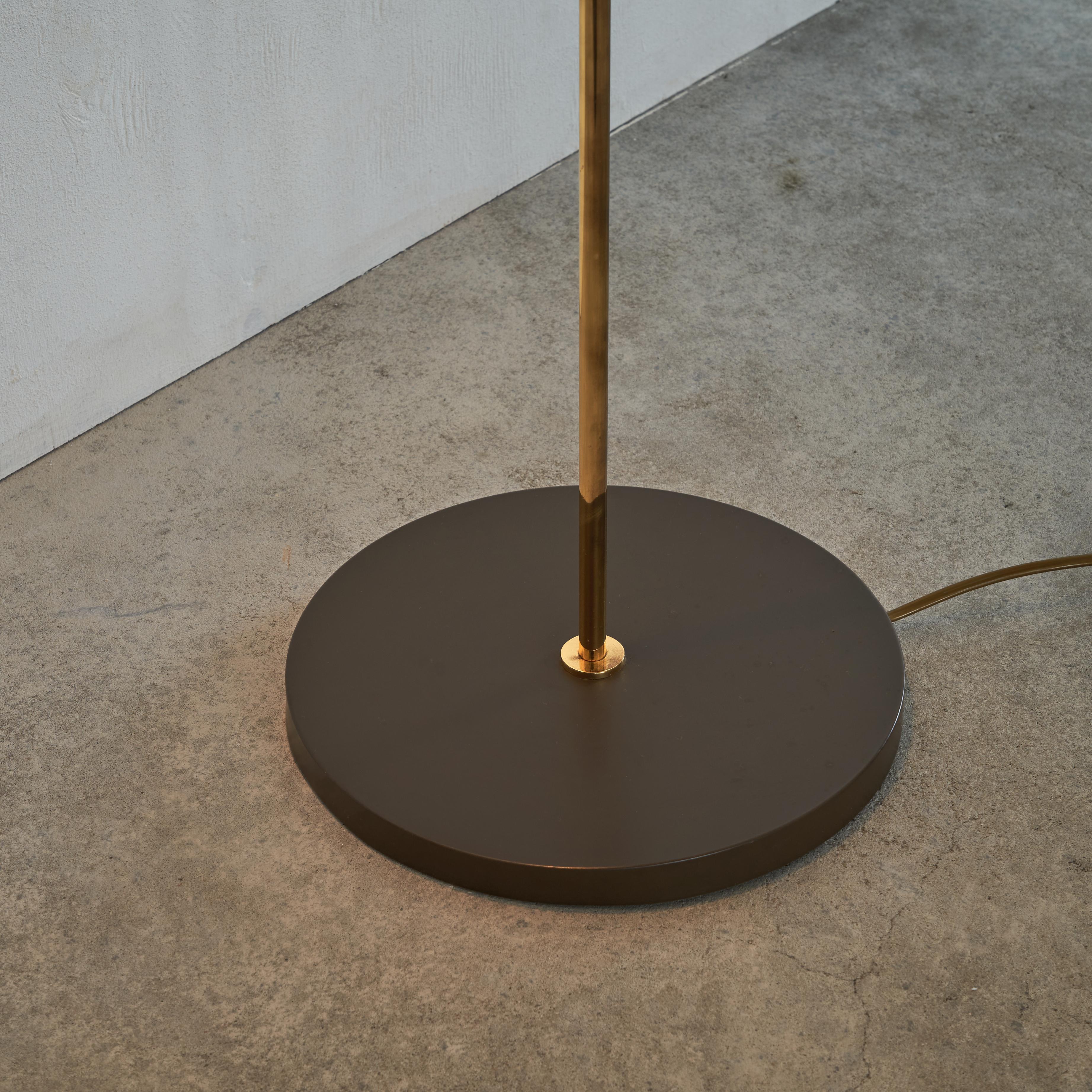 S.A. Boulanger Floor Lamp in Brass 2