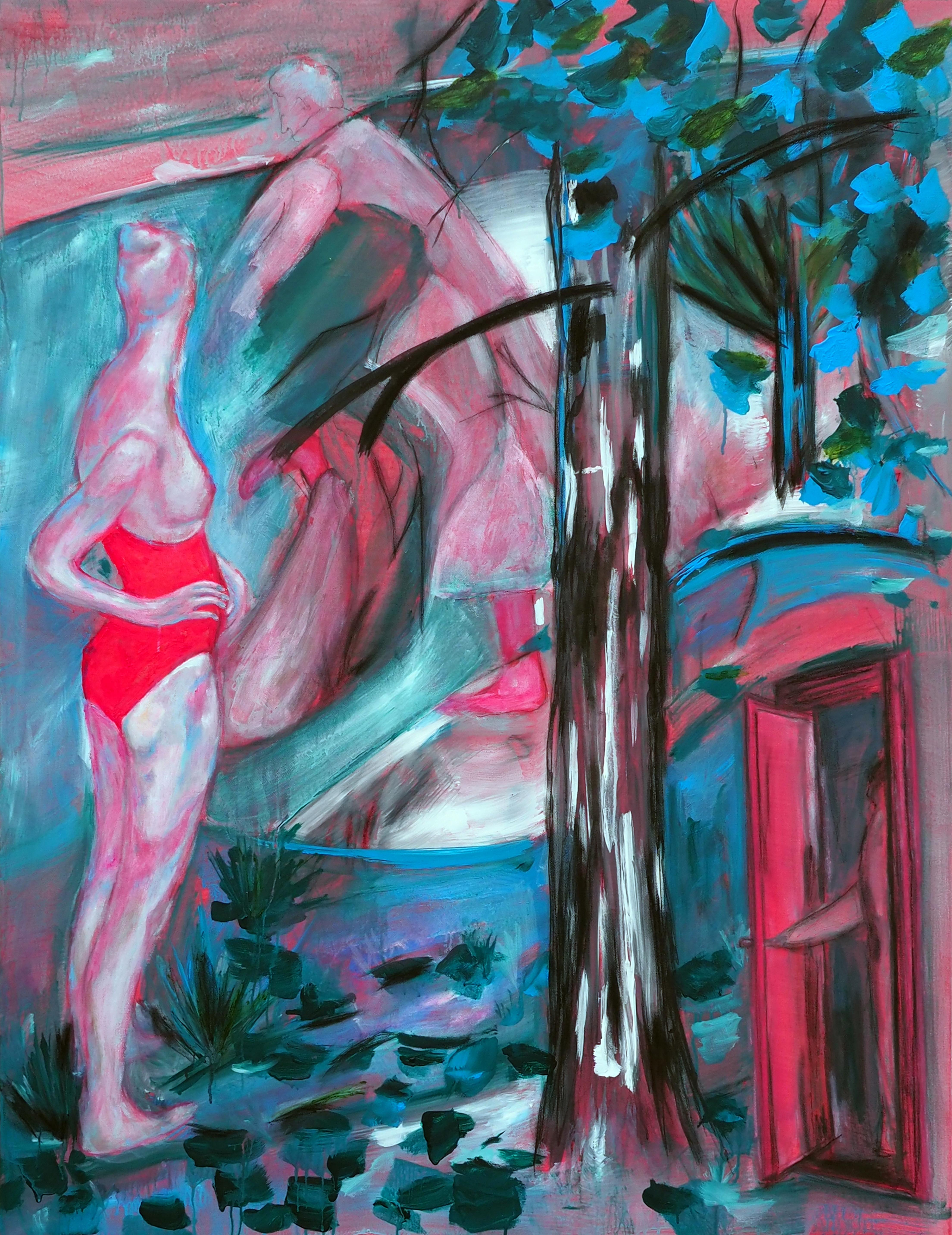 Charcoal, pencil, acrylic, oil, oil pastel on canvas

Sa Hara is a Korean artist born in 1975 who lives and works in Seoul, South Korea. She is graduated with a bachelor��’s degree in business administration at Dongguk University. Through Physical