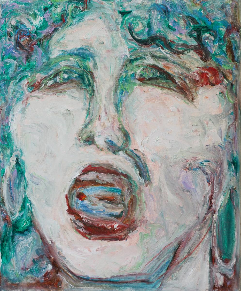 Korean Contemporary Art by Sa Hara - White