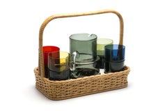 Saara Hopea / Juice Set(Pitcher 1618 & Stacking Glass 1718) / Nuutajärvi