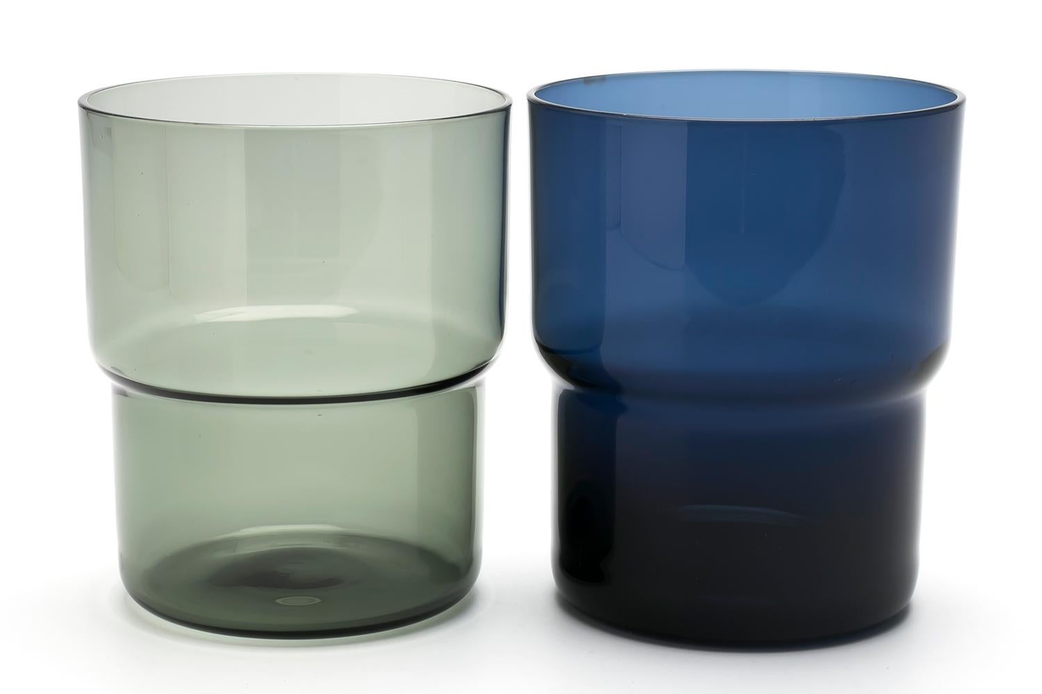 Saara Hopea / Saftset (Krug 1618 & Stapelglas 1718) / Nuutajärvi (Geblasenes Glas) im Angebot