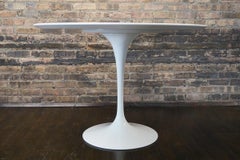 Saarinen 42" White Laminate Tulip Dining Table