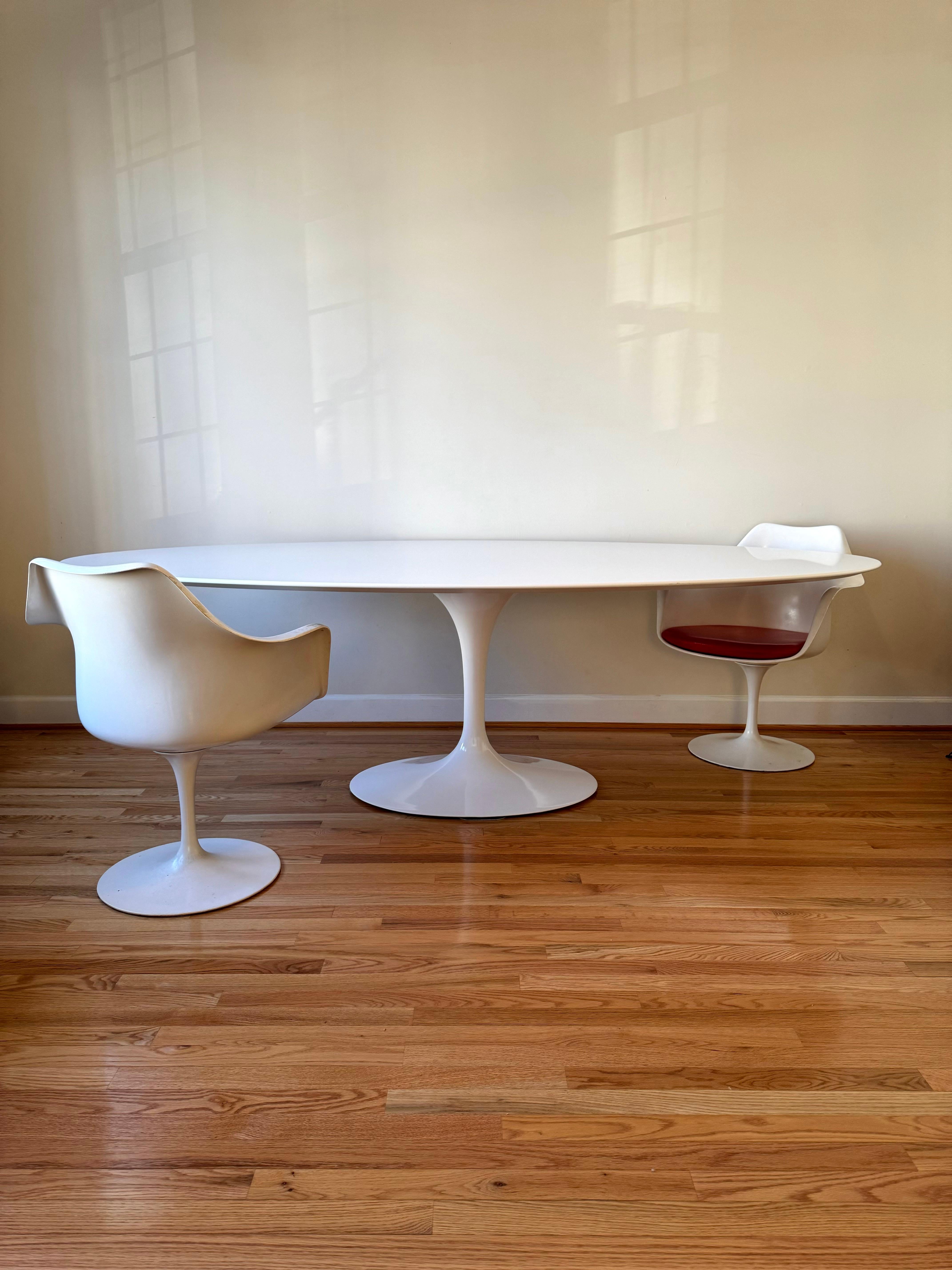 Table à manger Saarinen ovale d'Eero Saarinen pour Knoll Bon état - En vente à Centreville, VA