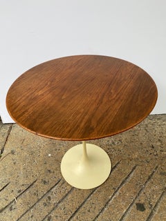 Saarinen for Knoll Walnut Side Table