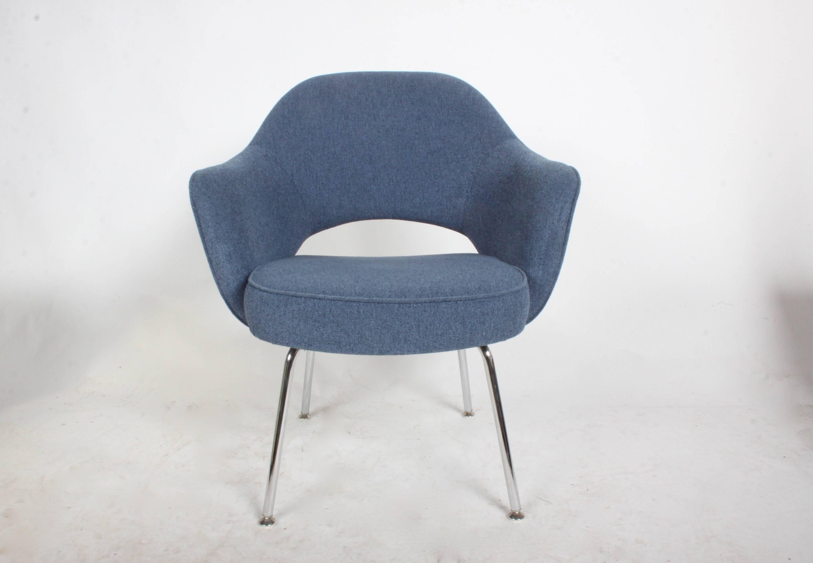 Mid-Century Modern Saarinen for Knoll Executive Armchair, Set of Six