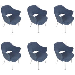 Saarinen for Knoll Executive Armchair, Set of Six