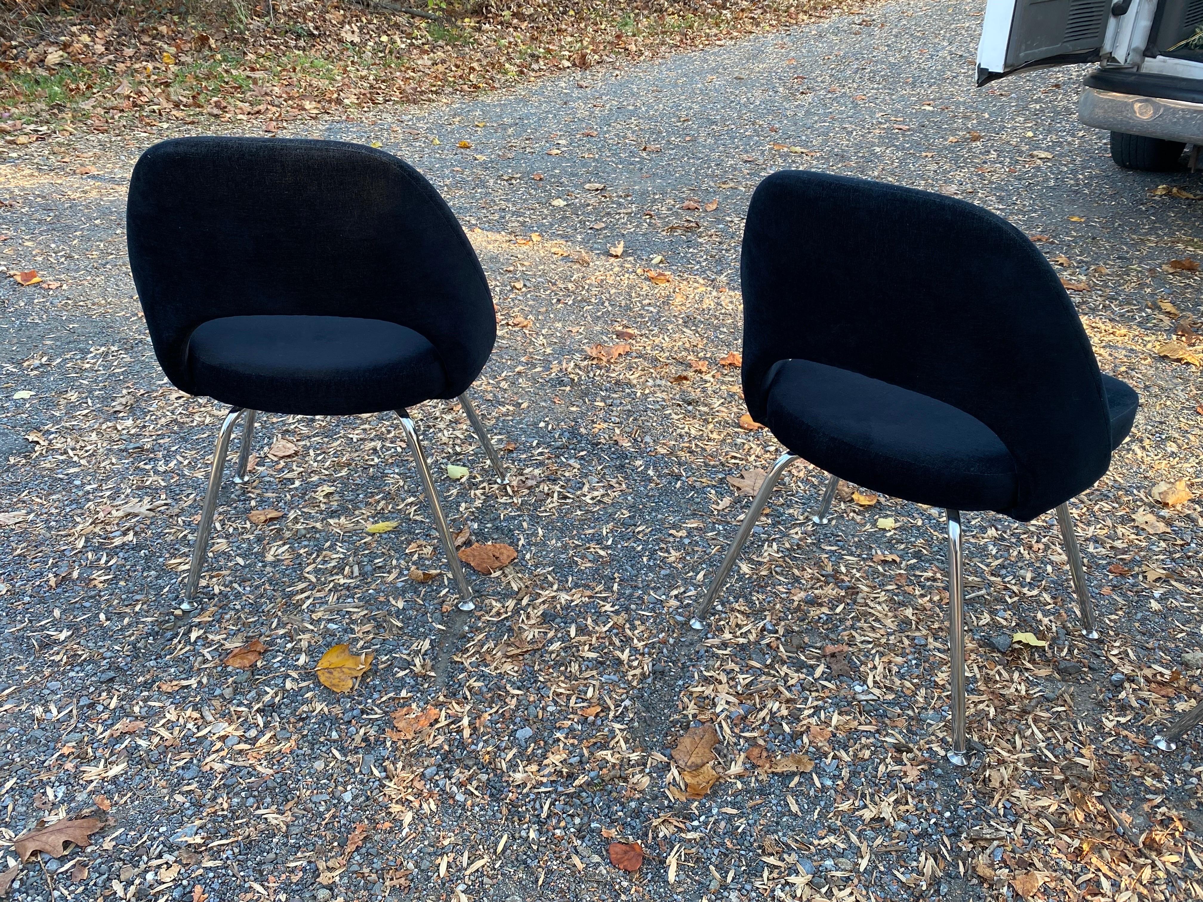 American Saarinen for Knoll Executive Armless/ Dining Chairs