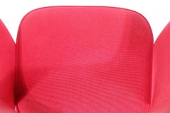 Saarinen for Knoll Executive Chair in Vibrant Red Upholstery c. 1970's