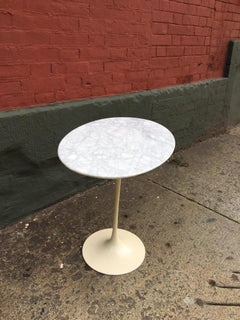 Saarinen for Knoll Oval Marble Side Table
