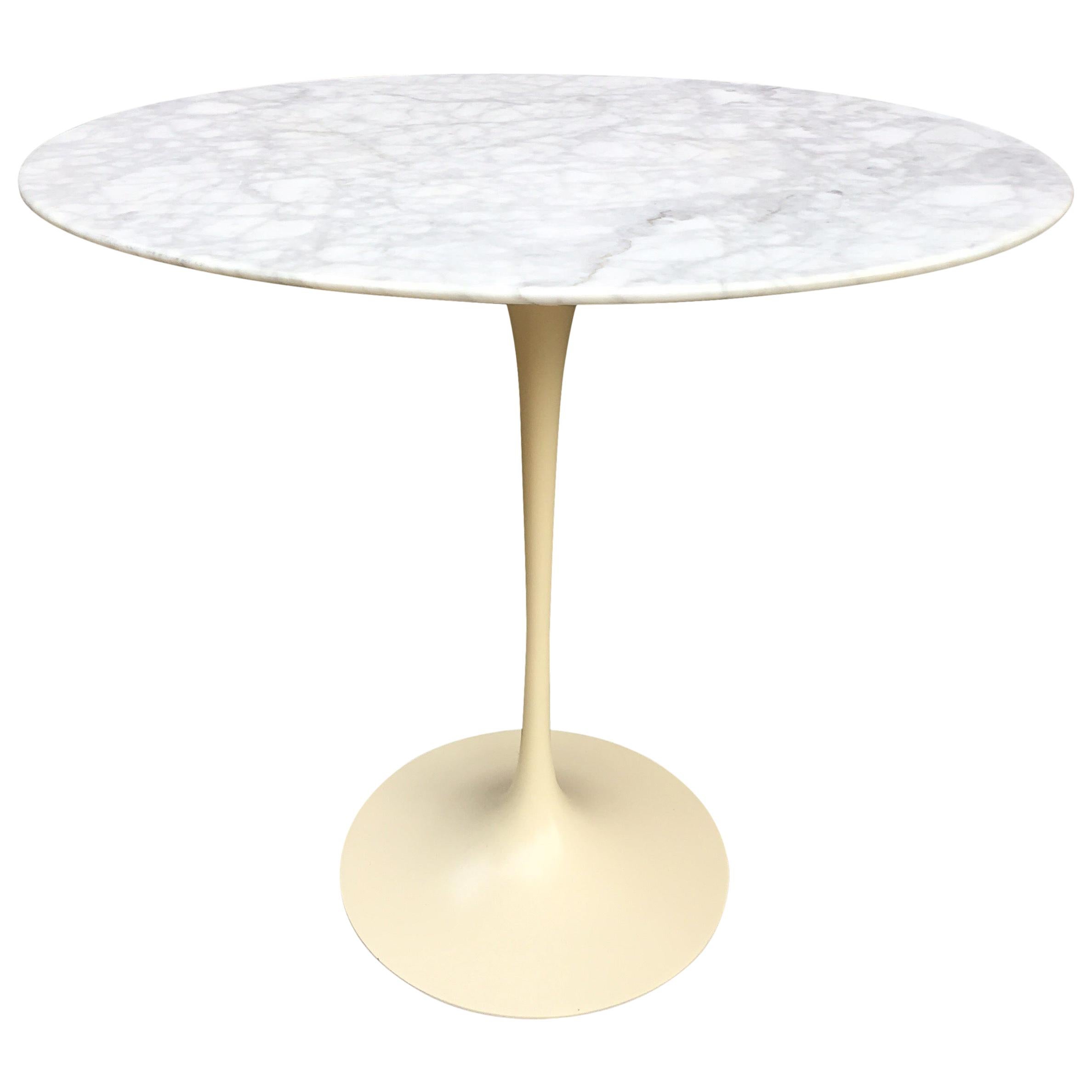 Saarinen for Knoll Oval Marble Side Table
