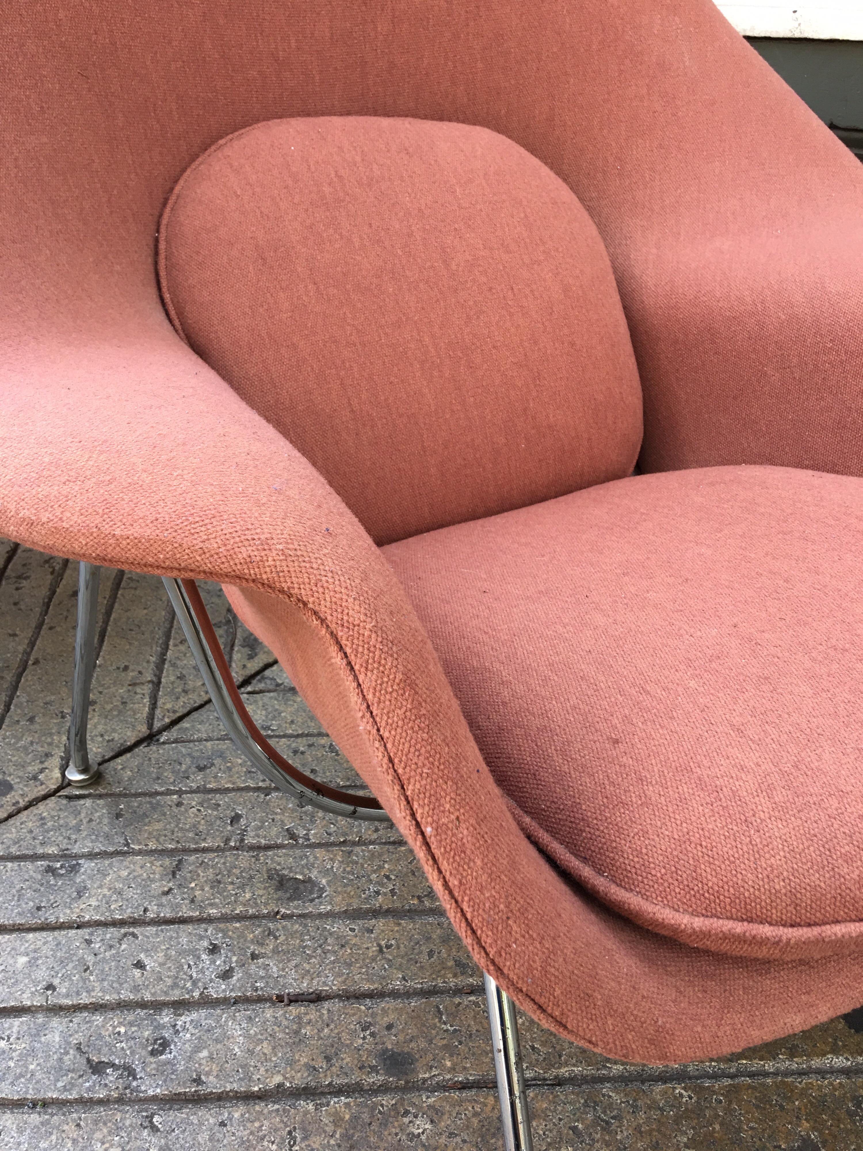 American Saarinen for Knoll Womb Chair and Ottoman