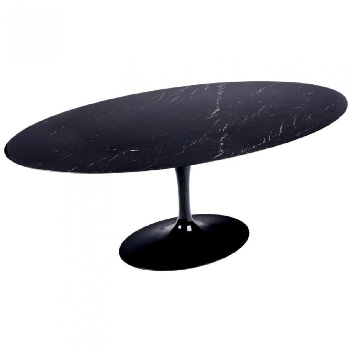 place setting table with oval top in 