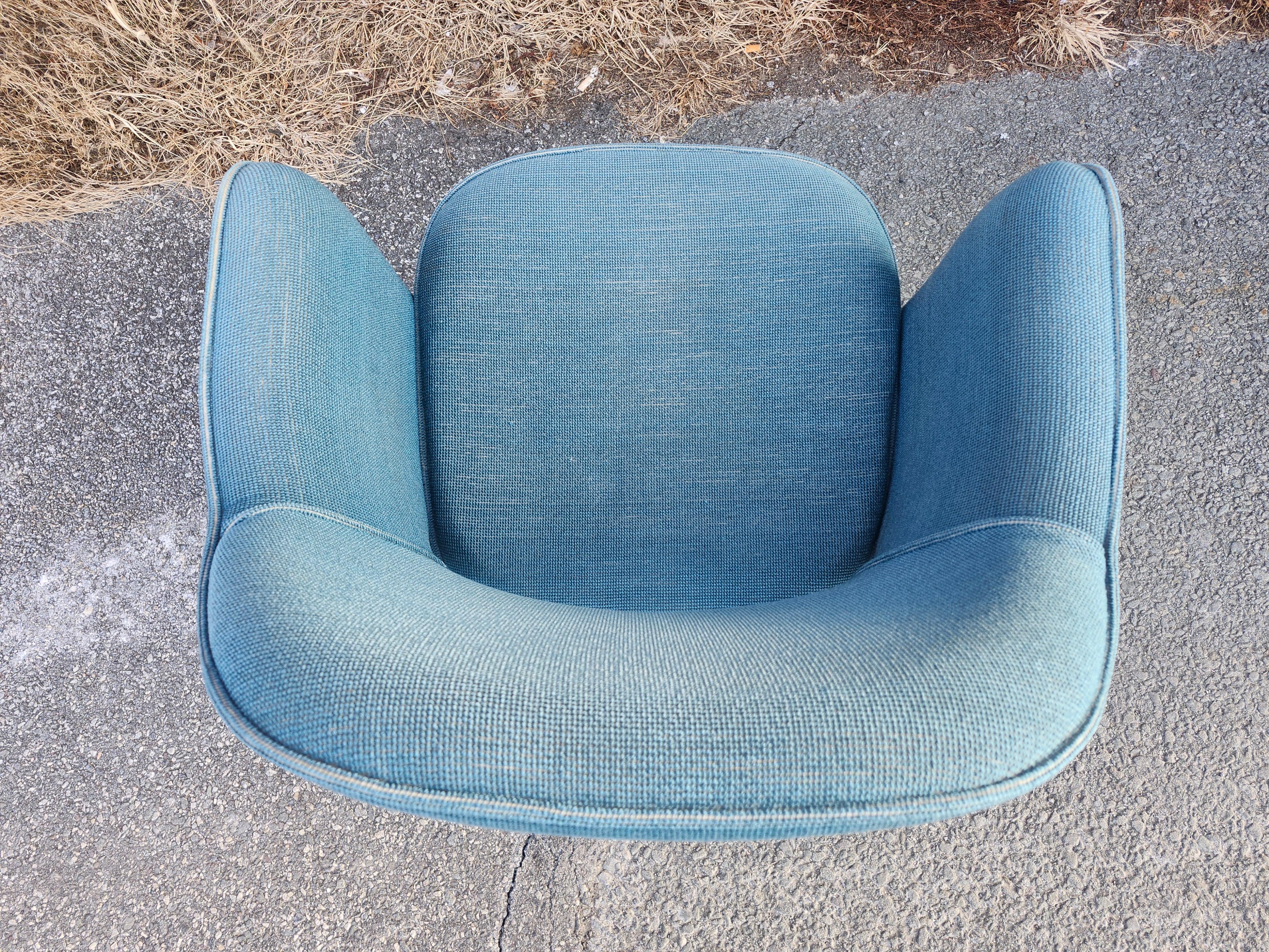 Saarinen Mid Century Modern Executive Lounge Dining Chair per Knoll con gambe Wood 4