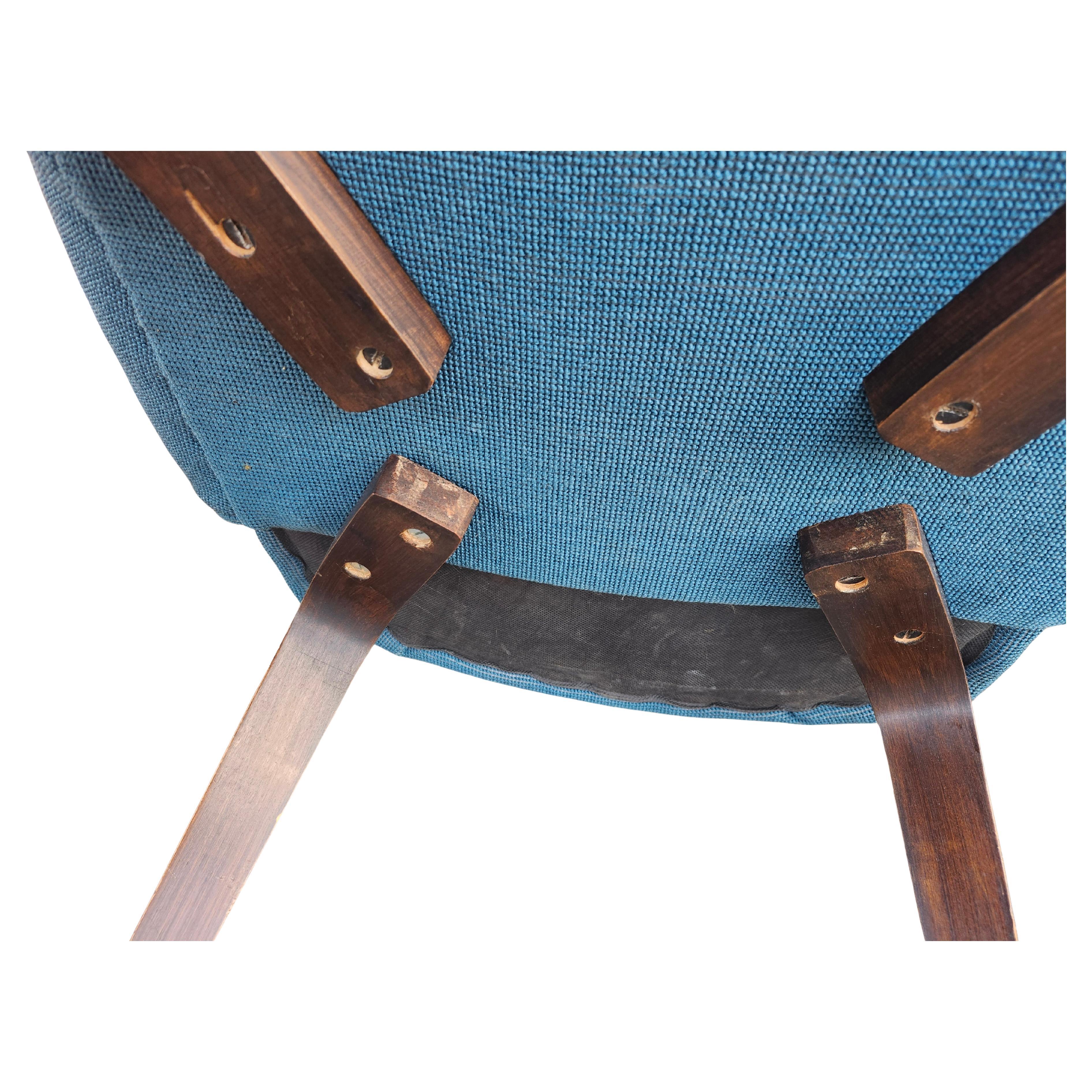 Saarinen Mid Century Modern Executive Lounge Dining Chair per Knoll con gambe Wood In condizioni buone a Port Jervis, NY