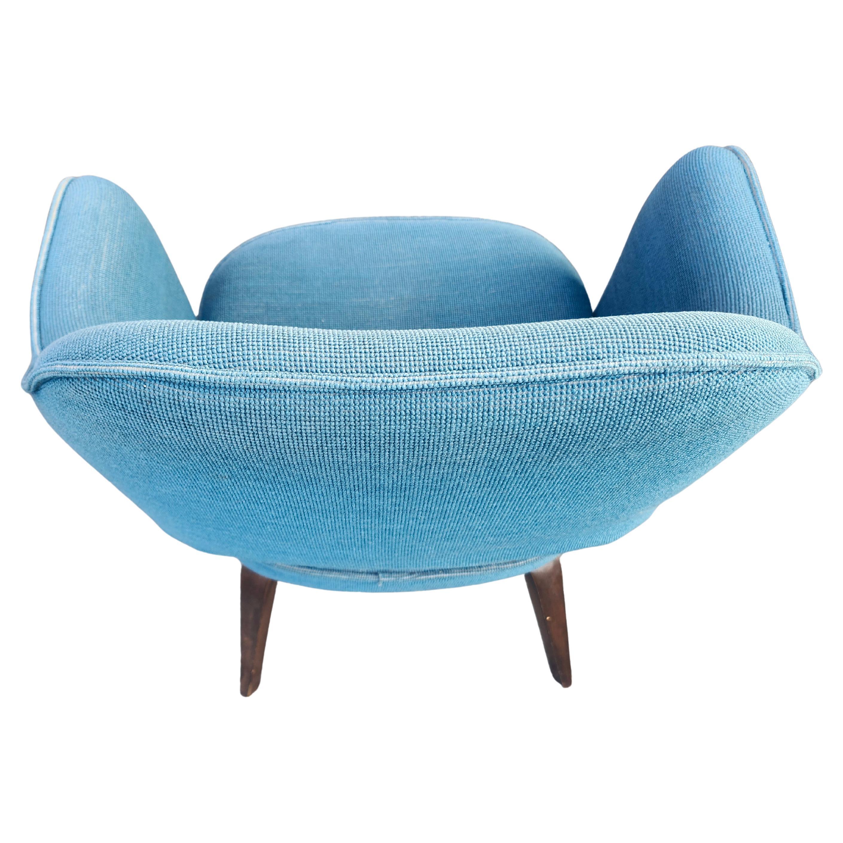 Saarinen Mid Century Modern Executive Lounge Dining Chair per Knoll con gambe Wood 1