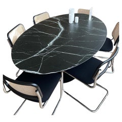 Saarinen Oval Table with Levanto Marble Top