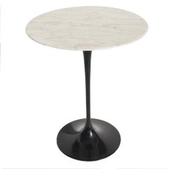Knoll Saarinen Side Table Tulip Base Marble Top