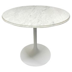 Saarinen Style Marble-Top Table