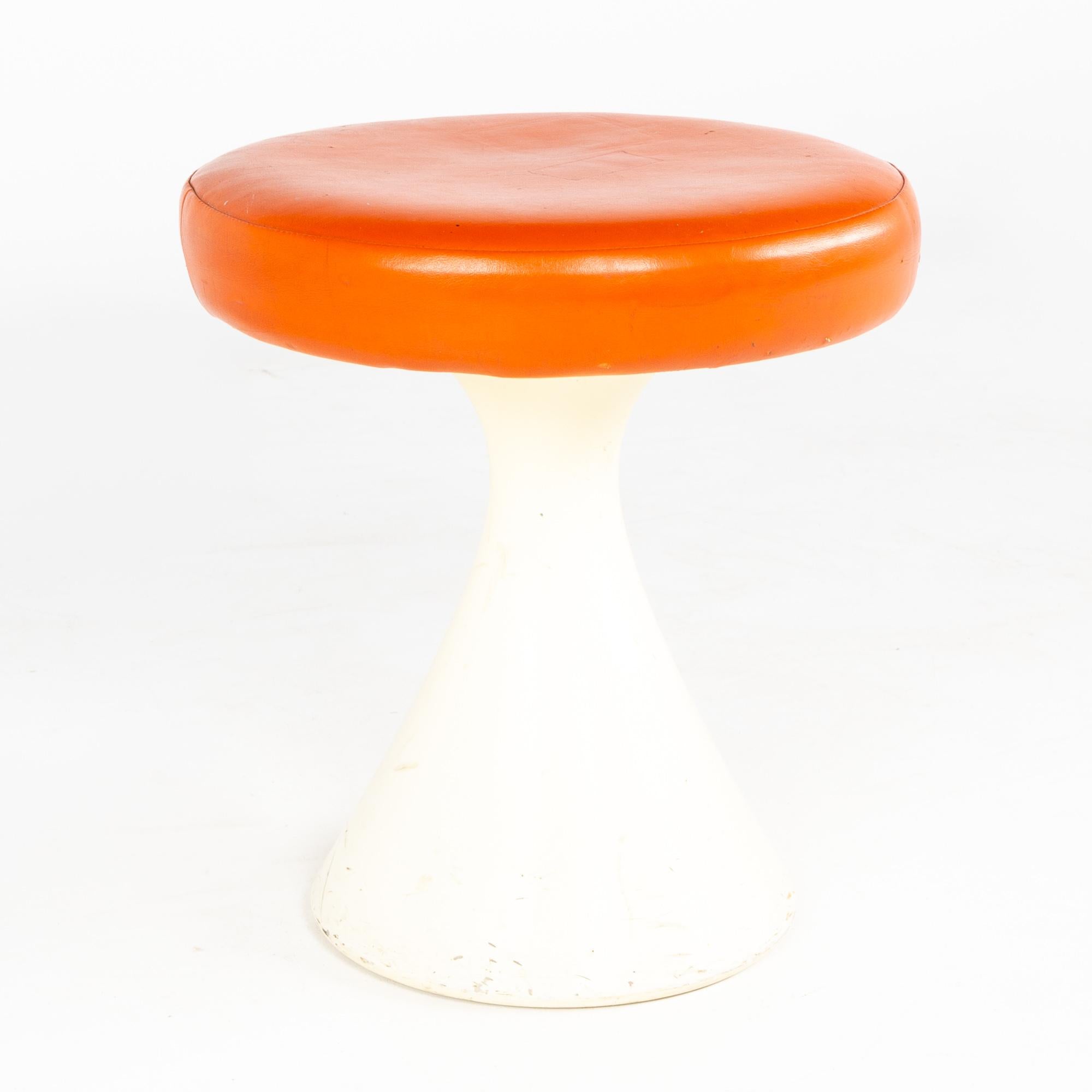 Saarinen Style mid century Tulip stool

This stool measures: 16.5 wide x 16.5 deep x 18 inches high

All pieces of furniture can be had in what we call restored vintage condition. That means the piece is restored upon purchase so it’s free of