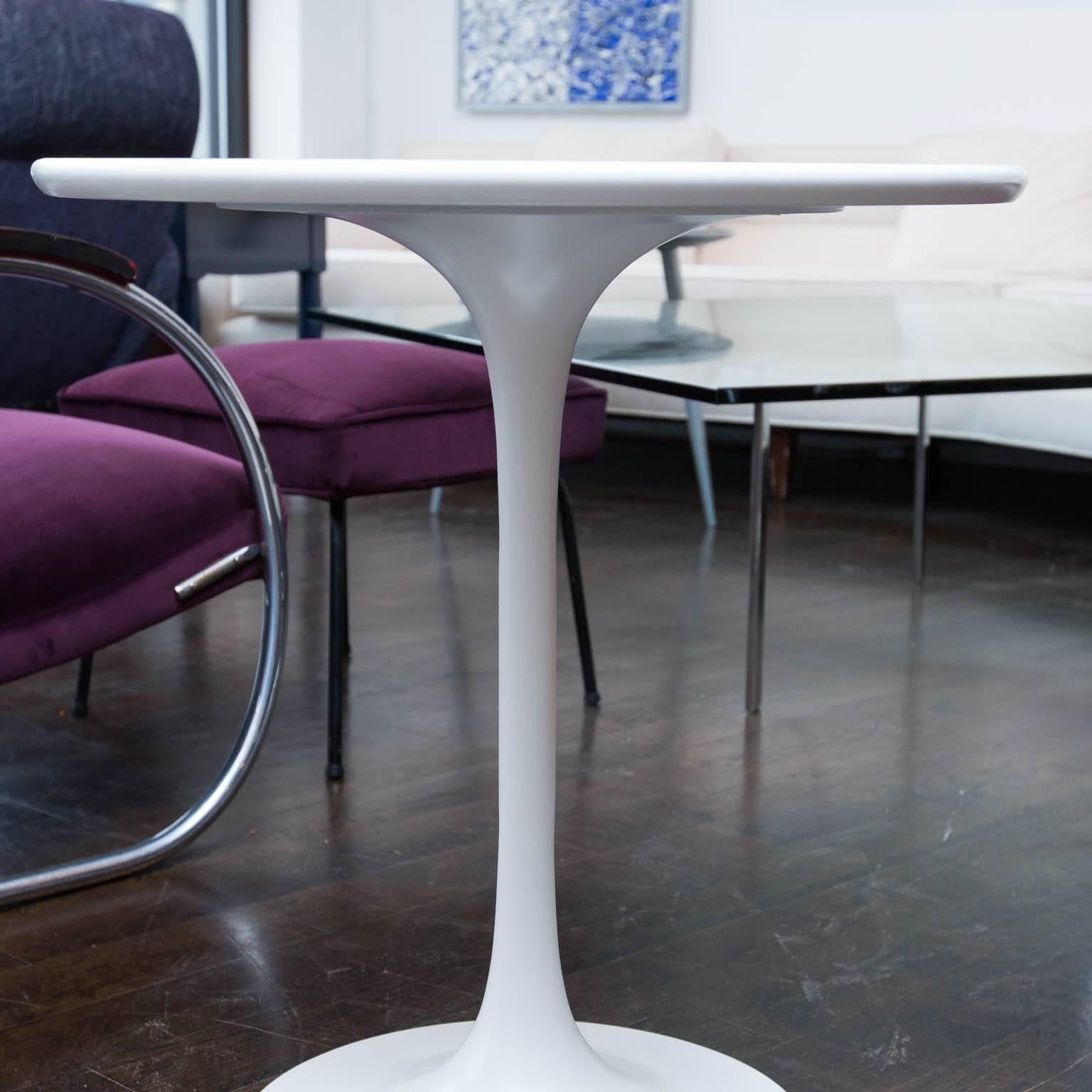 American Saarinen Style Tulip Side Table