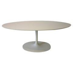 Vintage Dining Table or Tulip Desk by Maurice Burke in the style of Saarinen 