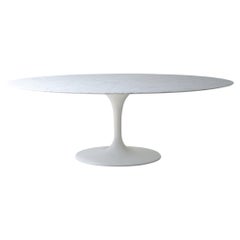Used Saarinen Tulip Knoll Oval Table