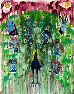 Art contemporain géorgien de Saba Dolikashvili - Afrique