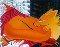 Art contemporain géorgien de Saba Dolikashvili - Le rêve du renard