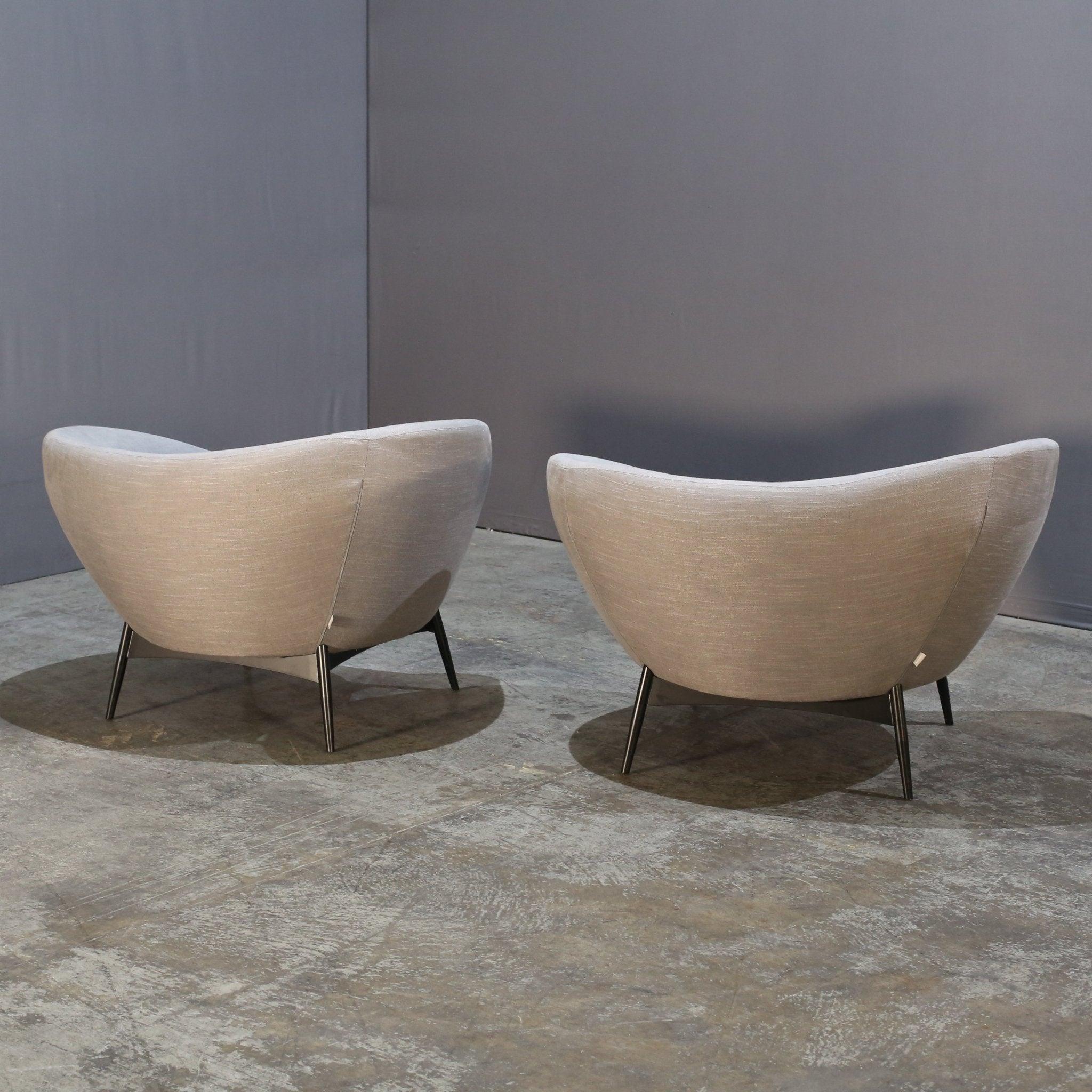 Contemporary Saba Italia Oltremare Armchair by Antonio Marras For Sale