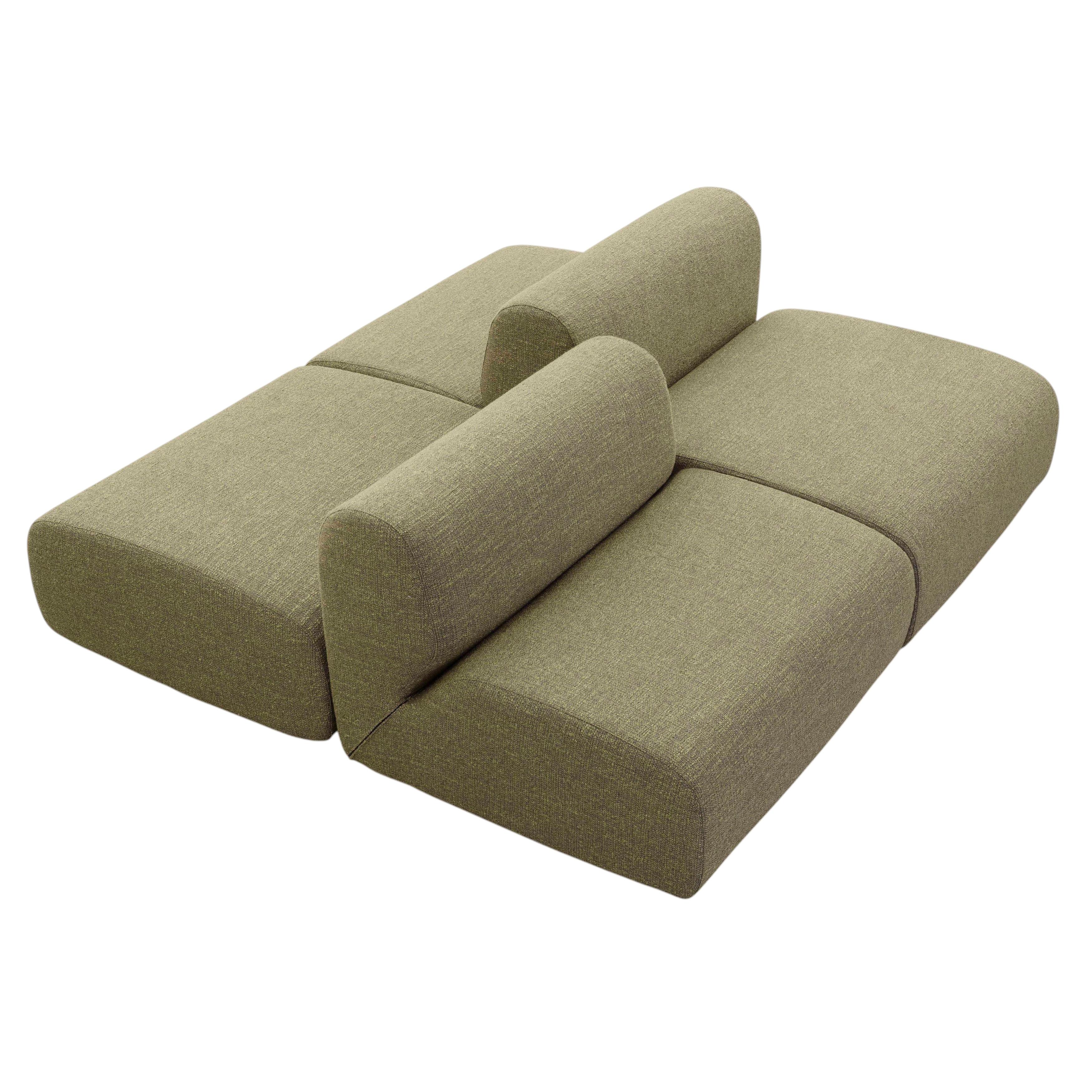 Saba Oasi Collection Outdoor Modular Sofa by Robin Rizzini For Sale