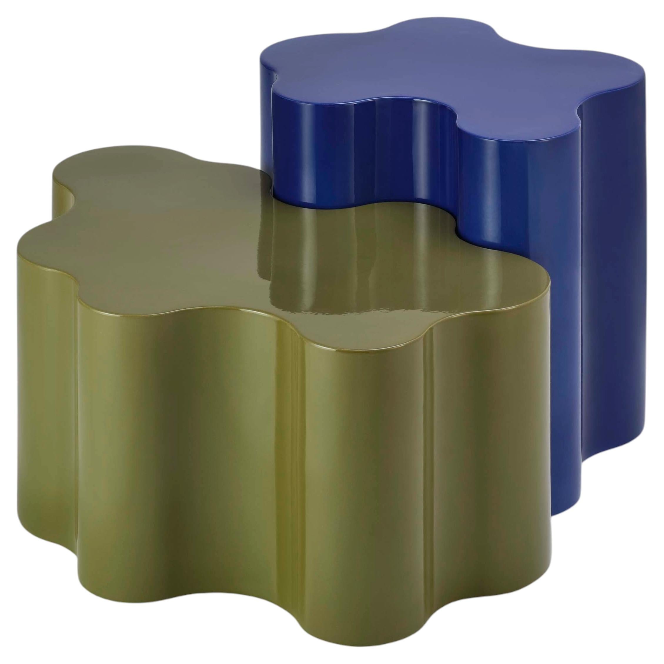 Saba OUTDOOR Teatro Magico - Lot de deux tables basses par 967arch