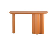 Saba Teatro Magico - console wall system with cylindrical leg by 967arch