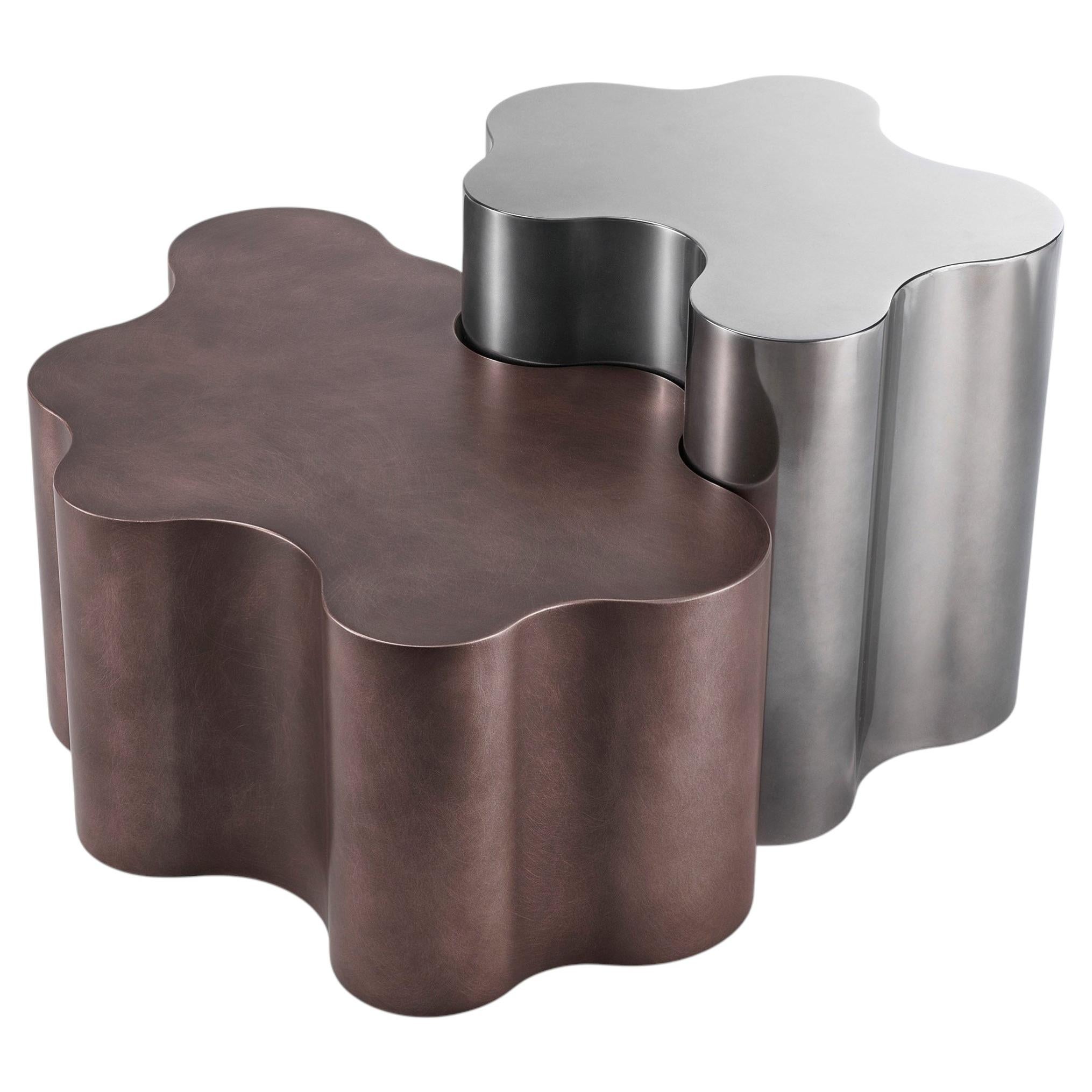 Ensemble de deux tables basses « Saba Teatro Magico » par 967ARCH en vente