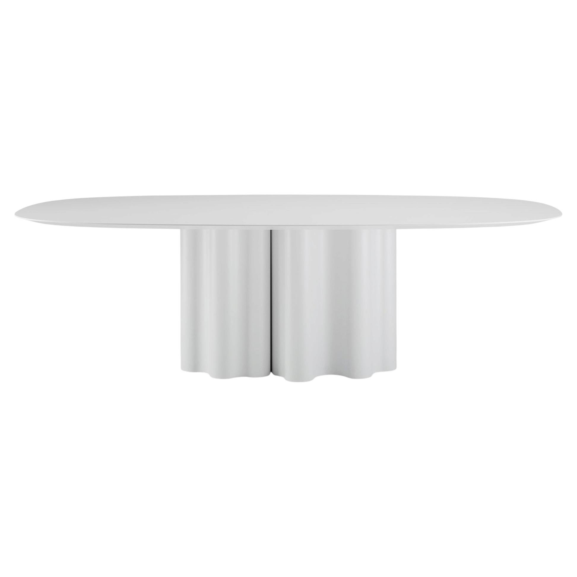 Saba Teatro Magico - Table à manger ovale 240 par 967arch en vente