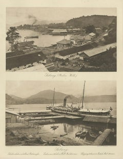 Sabang Port, Pulau Weh – Kleingrothe Dutch East Indies Coaling Photo c.1910