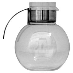 Sabattini Italien Design Jahre '70 veredelter Glaskrug