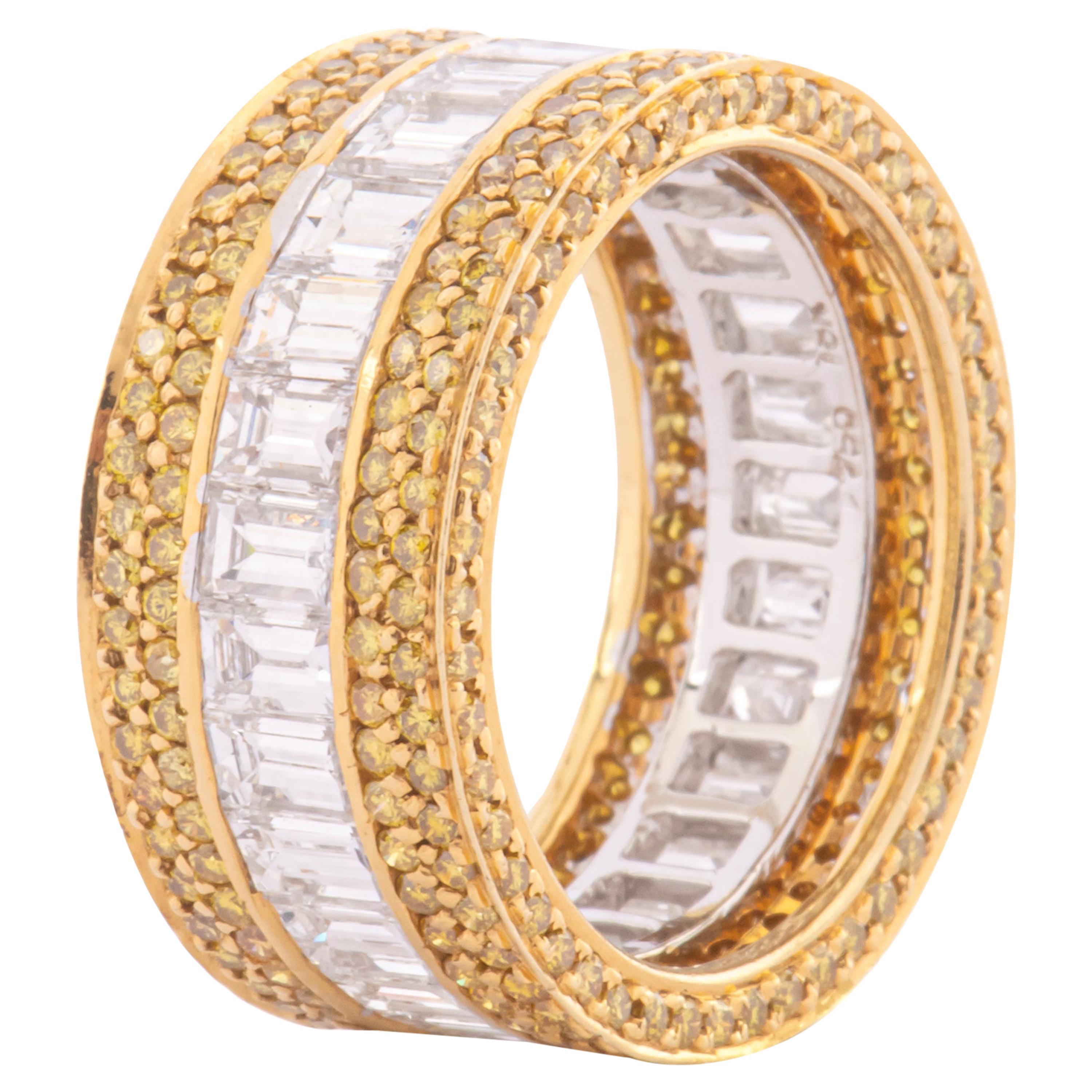 Sabbadini Exquisite Diamond Band Ring
