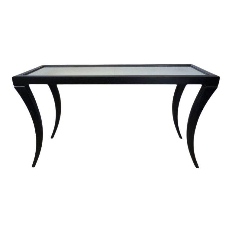 Saber Leg Console Table For Sale