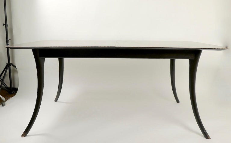 Mid-Century Modern Saber Leg Dining Table by Robsjohn Gibbings for Widdicomb For Sale