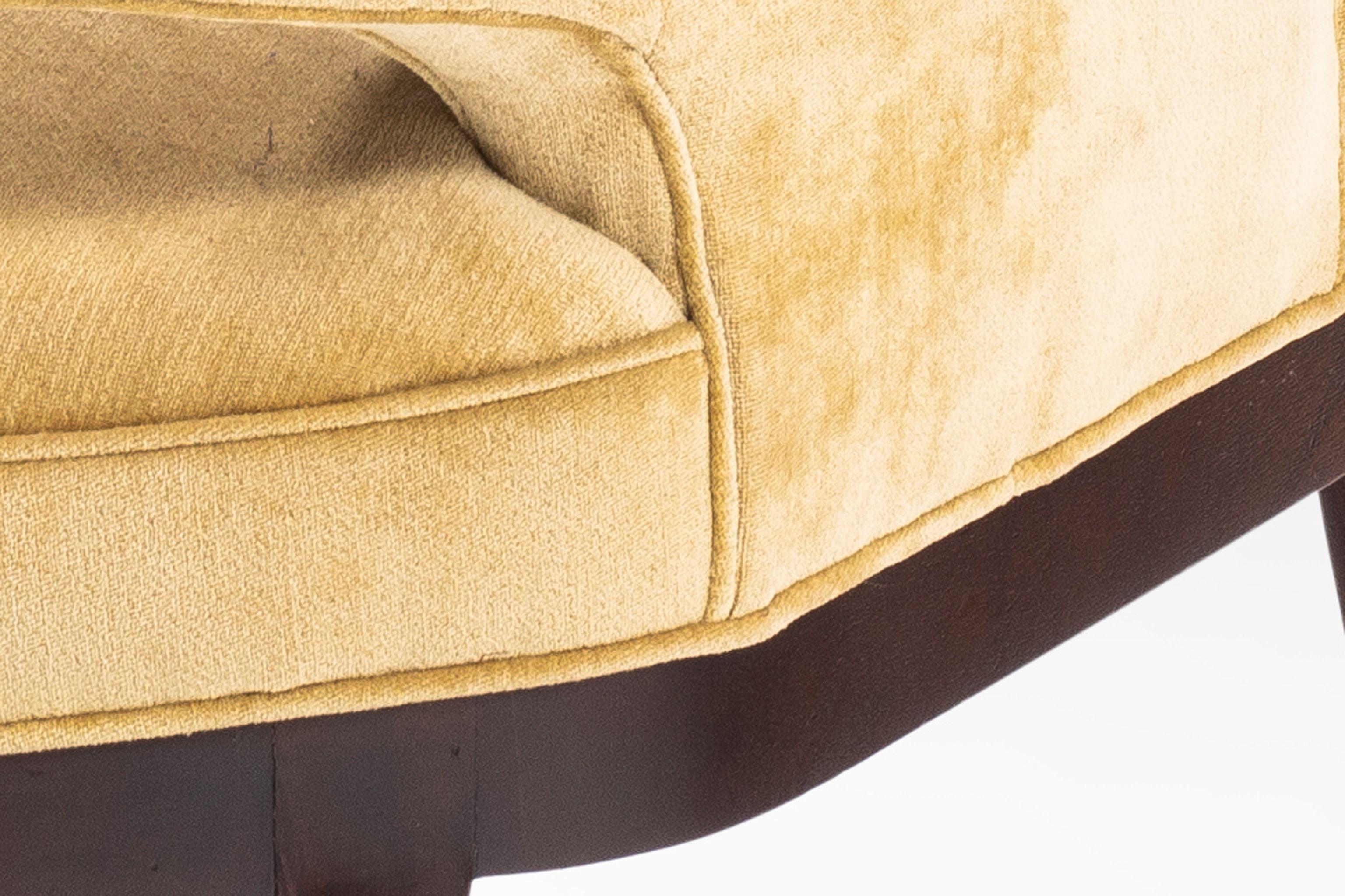Silla de salón con patas de sable Atribuida a Harvey Probber, EE.UU., c. 1960 en venta 6