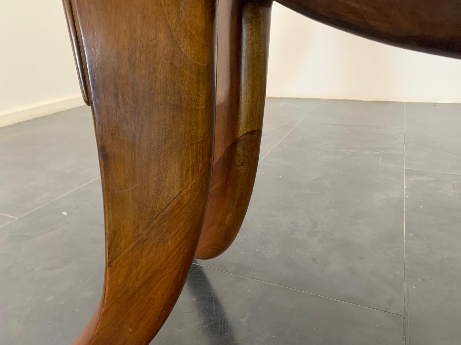 Saber-Leg Table by Paolo Buffa, 1950s For Sale 6