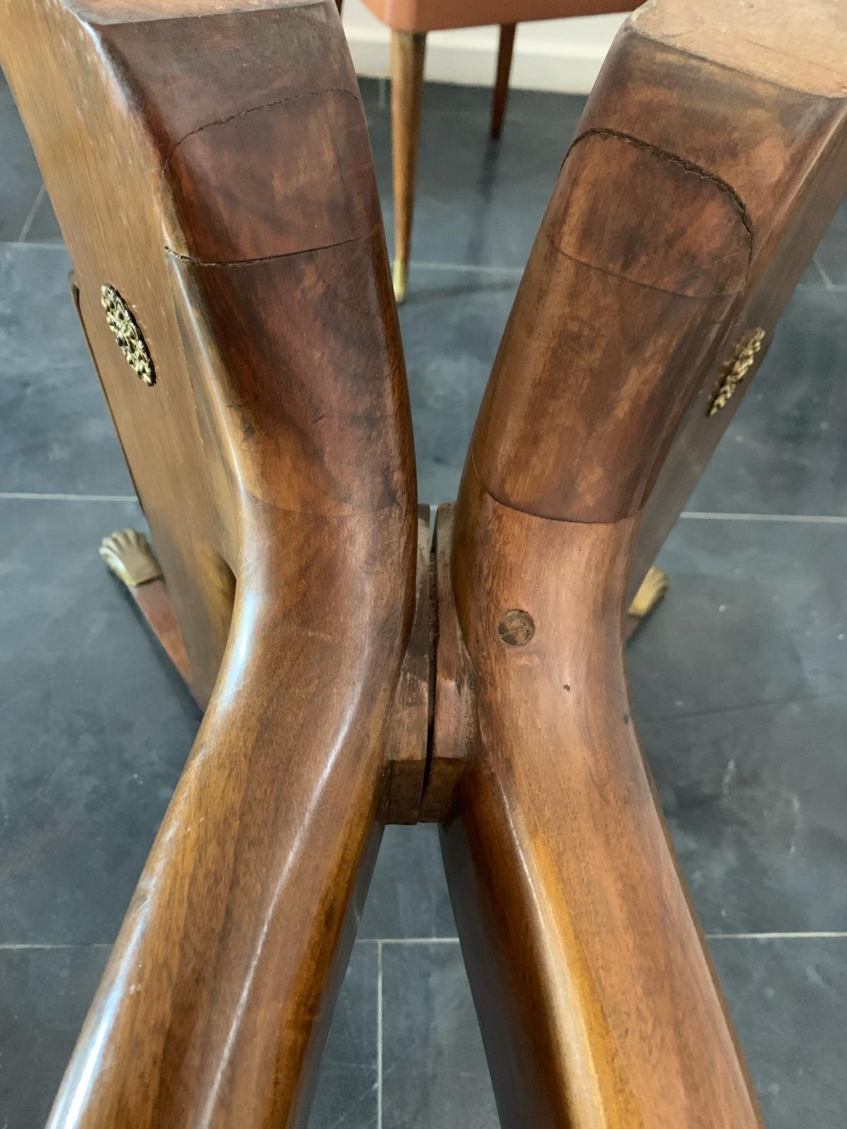 Saber-Leg Table by Paolo Buffa, 1950s For Sale 10
