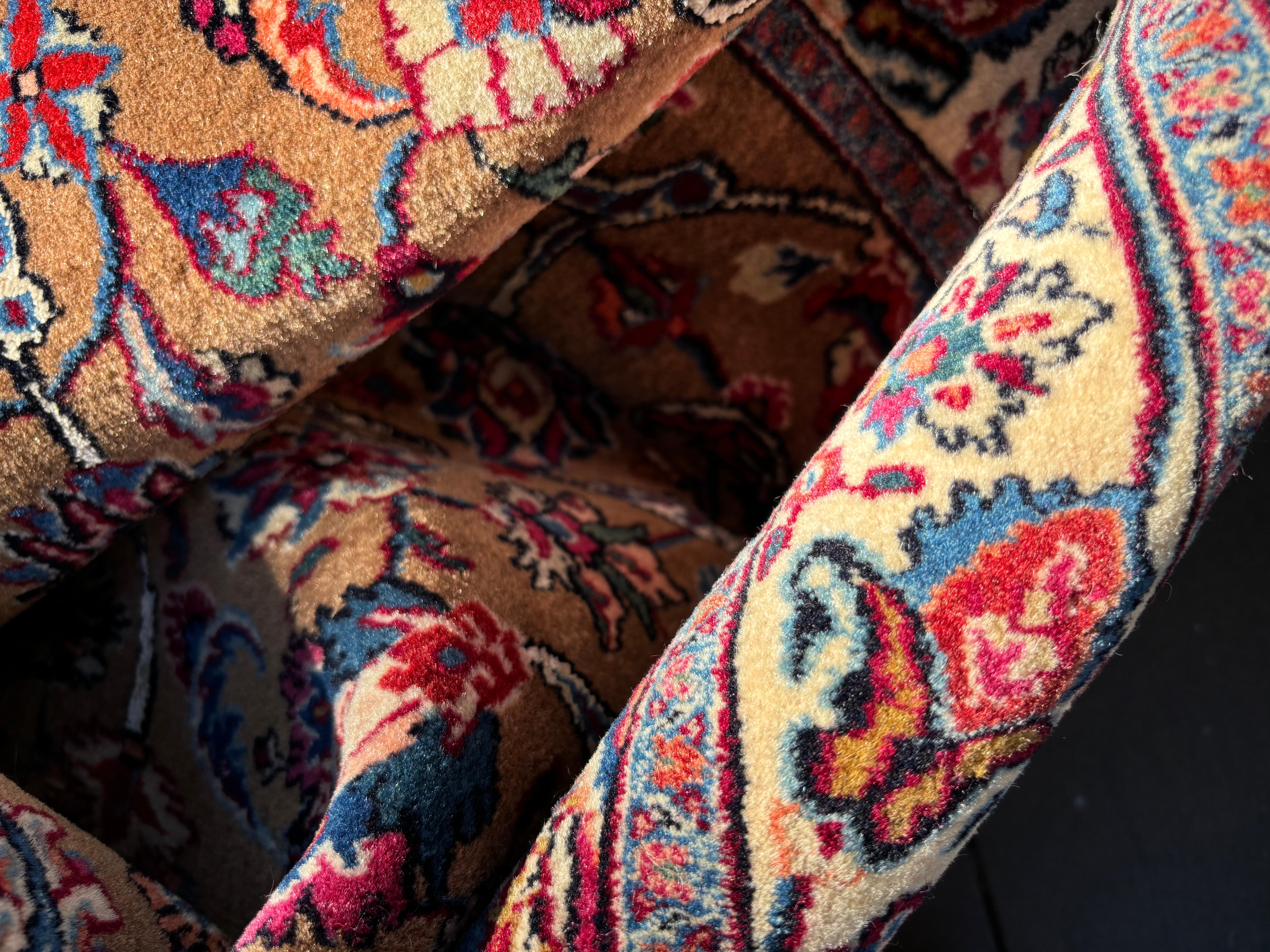 Saber Mashad Carpet, Early 20th Century 4