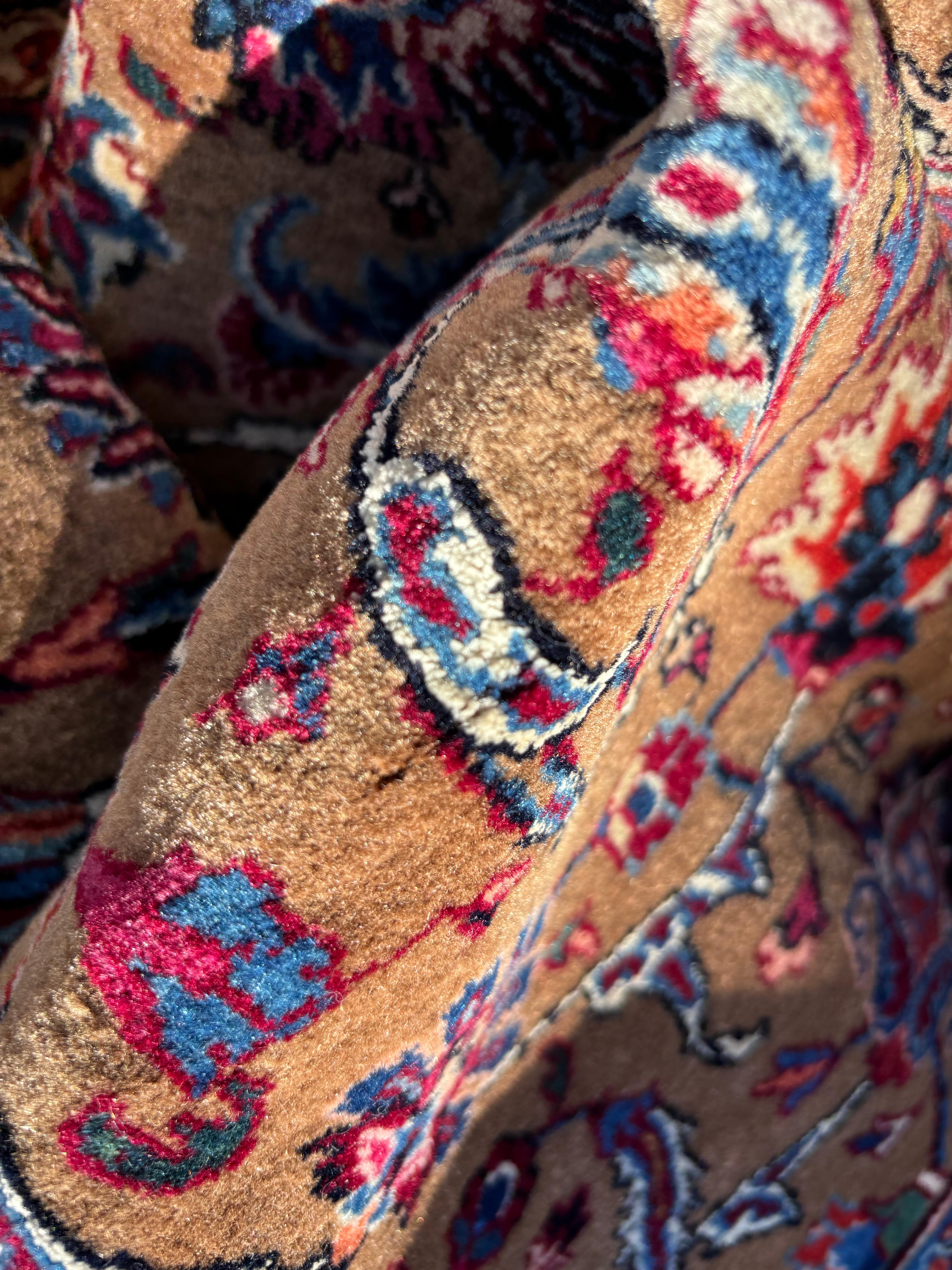Saber Mashad Carpet, Early 20th Century 8